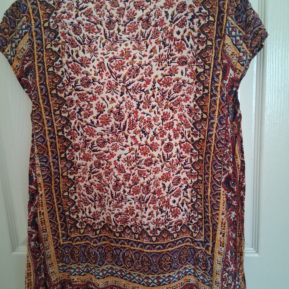 Lucky Brand Multicolor Floral Blouse - Picture 2 of 5
